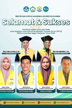 Universitas Khairun Ternate Sabet 2 Medali Emas dan 2 Medali Perak pada Ajang IMTQ Internasional 2026