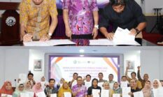 Para Pimpinan FBS dan Dekan FBS UNM Lakukan Penandatanganan Kontrak Kerja Tahun 2026