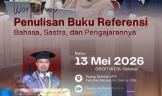 Guru Besar UNY, Prof. Maman Suryaman Tekankan Budaya Riset dan Literasi dalam Workshop Penulisan Buku JBSI FBS UNM