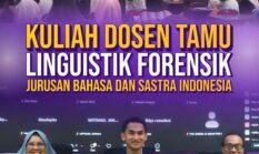 Rancang Masuk Kurikulum, JBSI FBS UNM Kaji Linguistik Forensik untuk Pembelajaran dan Penelitian Bahasa