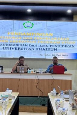 FKIP Unkhair Ternate Gelar Pendampingan Penyusunan dan Penyelarasan Dokumen Akreditasi Prodi Pendidikan Geografi