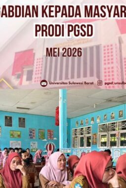 Pengabdian Kepada Masyarakat PGSD FKIP Unsulbar Usung Tema “Kampus Berdampak” di SDN 19 Rangas Kabupaten Majene