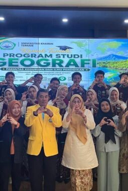 Prodi Pendidikan Geografi FKIP Unkhair Ternate Sukses Gelar Ramah Tamah Calon Wisudawan Periode Agustus 2026