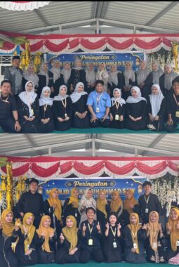 Kolaborasi Mahasiswa Asisten Mengajar Unsulbar dengan SDN 18 dan SDN 34 Deteng-Deteng Gelar Peringatan Maulid Nabi Muhammad SAW 1448 H