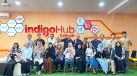 Pengurus Indonesia Marketing Association (IMA) Chapter Makassar menggelar Makassar Sustainability IDECTION bersama para pelaku UMKM di IndigoHub Makassar, Rabu (21/5/2025).