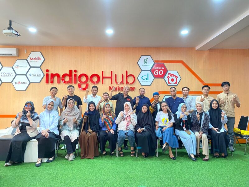 Pengurus Indonesia Marketing Association (IMA) Chapter Makassar menggelar Makassar Sustainability IDECTION bersama para pelaku UMKM di IndigoHub Makassar, Rabu (21/5/2025).