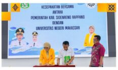 UNM dan Pemkab Sidrap Tandatangani MoU, Bupati Tantang Mau Terima 5.000 Mahasiswa KKN